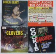 Approximately 120 albums including La Vern Baker, Chuck Berry, The Clovers, The Del Vikings, Hank