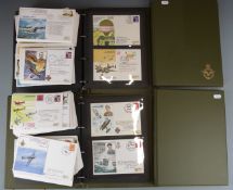 A large quantity of RAF flown covers, together with four cover albums (two empty)
