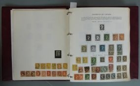 Stanley Gibbons Canada stamp album 1858-1997. Mainly used stamps
