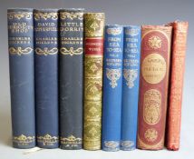 Cowper Poetical Works illustrated by Birket Foster 1866 in a Victorian gilt cloth binding. Goldsmith