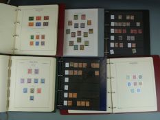 Collection of GB stamps in six albums