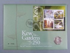 A 2009 Kew Gardens coin/ stamp cover