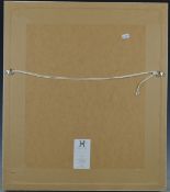 Gordon King (b1939) watercolour study of a lady with her dress loosened, signed lower right, 34 x