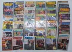 One-hundred-and-three issues of Starburst magazine numbered 1-124 including issues 1-3.