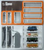 Lima 00 gauge model railway Dock Shunter train set, 8614, in original display box.