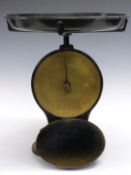 Air Ministry Salter No 50 spring balance, to weigh 28lb, also marked 21 C/328 and with hinged