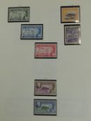 Album of mint Antigua stamps