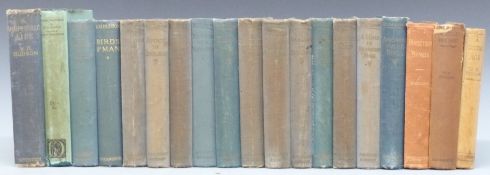 W.H. Hudson a Collection of Books including British Birds 1906 with colour plates. Birds & Man 1924.