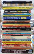 Fifty Marvel, DC and other superhero related annuals including Batman, Judge Dredd, Transformers,