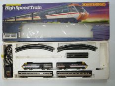 Hornby 00 gauge model railway High Speed Train train set, R.695, in original box.