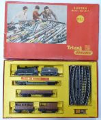 Tri-ang 00 gauge model railway passenger train set, RS.5, in original box.