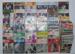 Seventy issues of Film and Filming magazine, mainly dating to the 1960's and 1970's.