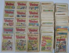 One-hundred-and-thirty-eight Victor comics 1986 to 1989 with two specials, D.C. Thompson