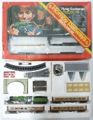Hornby 00 gauge model railway Flying Scotsman train set, R.176, in original display box.