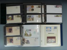 Three albums of Australia first day covers mainly 1980-2006, and some covers on loose album pages