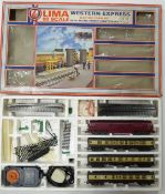 Lima 00 gauge model railway Western Express train set, 105006, in original display box.