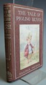 Beatrix Potter The Tale of Pigling Bland Warne 1913 first edition with colour illustrations and text