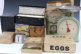 Various boxed scales to include Salter No 54 and No 105