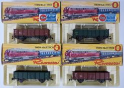 Four Rivarossi 0 gauge model railway Belgian open goods wagons, 7561, all in original boxes.