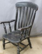 Country style Windsor armchair