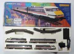Hornby 00 gauge model railway Intercity 225 train set, R.824, in original box.