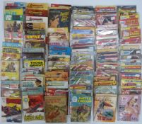 One-hundred-and-twenty-eight Picture Library comic books including Fans Star Library, Elvis, True