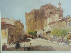 William Russell Flint (1880-1969) limited edition (572/653) print, 'Summertime, Uzes' Provence,