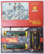 Tri-ang 00 gauge model railway passenger train set, RS.7, in original box.