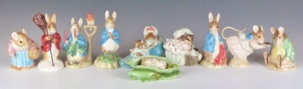Ten Border Fine Arts Beatrix Potter figures