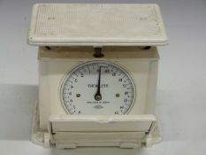 Salter Belmont person weighing scales with fold down mirror to front