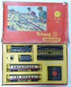 Tri-ang 00 gauge model railway passenger train set, R3A, in original box.
