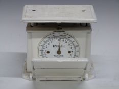 Salter Belmont person weighing scales with fold out mirror to front