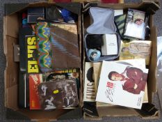 Large collection of Elvis Presley merchandise including watches, ephemera, coins, CDs etc