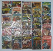 Twenty-nine Dell Western comic books including Johnny Mach Brown, Indian Chief etc.