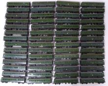 Sixty Tri-ang and Hornby 00 gauge model railway DMU Power cars, Trailer cars and coaches.