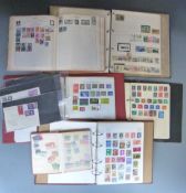 Triumph stamp album, Queen Victoria and later, including 2d Blue, Penny Black etc