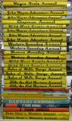 Thirty Walt Howarth illustrated TV and Western related annuals and books.