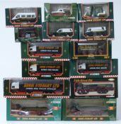 Fourteen Corgi and Corgi Classics Eddie Stobart diecast model lorries including Guy Invincible 8