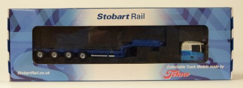 Tekno Stobart Rail 1:50 scale diecast model Eddie Stobart lorry, 9447C, in original display box.