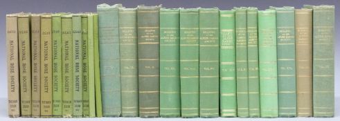 Bulletin of The Alpine Garden Society, volume 2 March 1933 + 12 other volumes to 1975, each with