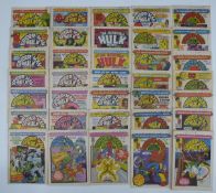 Forty Incredible Hulk Weekly and Spiderman and Hulk Weekly comics issues numbered between 376 and