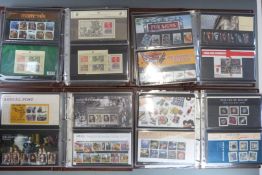 Four albums of GB presentation packs, high redeemable value £1100+