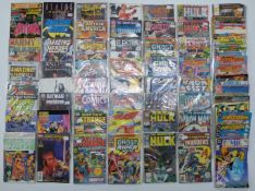 Over 80 Marvel, DC and independent comic books including Batman, Superman, Green Lantern etc.
