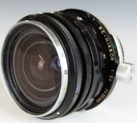 Nikkon PC-Nikkor 35mm 1:3.5 camera lens