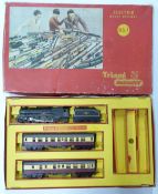 Tri-ang 00 gauge model railway passenger train set, RS.1, in original box.