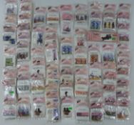 Sixty-nine Langley Models 1:76 00 scale white metal figure, vehicle and accessory sets, all in