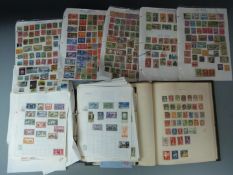 Seven stamp albums and stockbooks, all world from Queen Victoria to QEII, together with a quantity