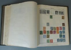 Triumph stamp album of all world stamps Victoria-George VI