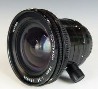 Nikon PC-Nikkor 28mm 1:3.5 camera lens