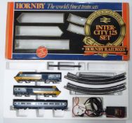 Hornby 00 gauge model railway Inter-City 125 train set, R.546, in original box.